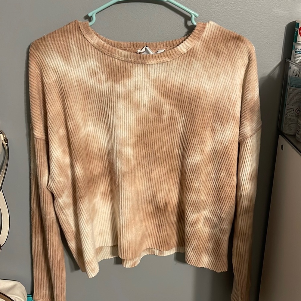Womens cropped sweater
